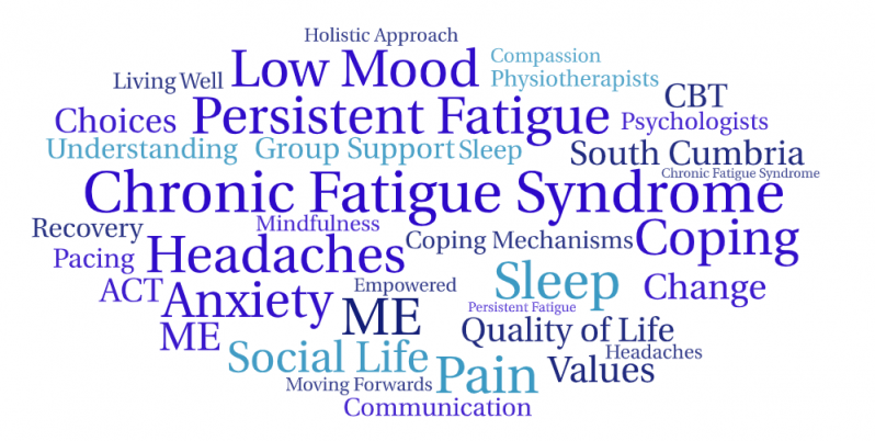 Chronic Fatigue Service Word Cloud